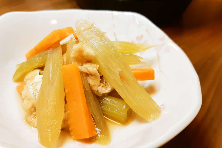 レンジで簡単 春の味 ふきの煮物 レシピ 作り方 By メトレフランセ クックパッド