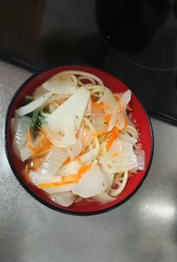休校レシピ 11 春野菜のスープパスタ