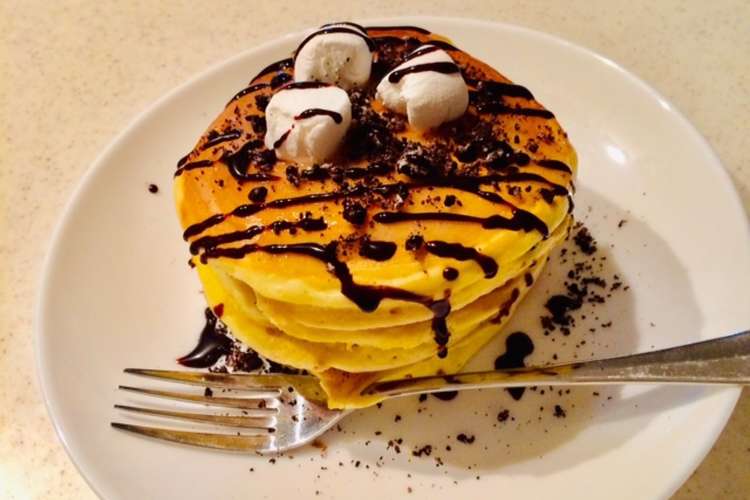 簡単ふわふわ スモアパンケーキ レシピ 作り方 By セミロングだぅ クックパッド 簡単おいしいみんなのレシピが355万品