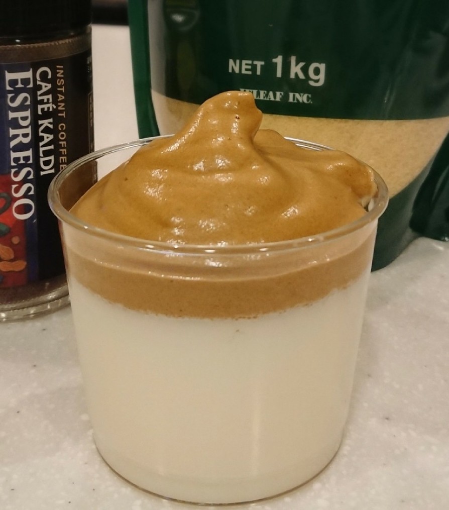 ダルゴナコーヒーのレシピ