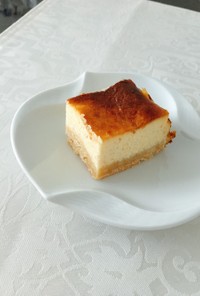 生クリーム不使用☆全粒粉でチーズケーキ