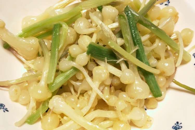 野草を食べる ノビルの素揚げ レシピ 作り方 By ゴチラ クックパッド