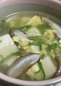 高野豆腐のスープ