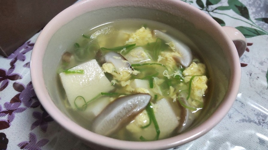 高野豆腐のスープの画像