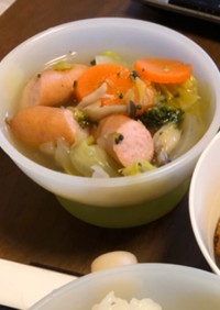 子供完食★ゴロゴロ野菜のスープ