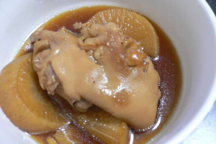 プルプル てびちの煮込み レシピ 作り方 By ユキメンコイ クックパッド