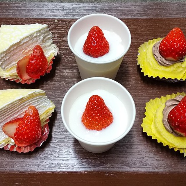 おうちで簡単 いちごのデザートバイキング レシピ 作り方 By パティシエールはち クックパッド 簡単おいしいみんなのレシピが366万品