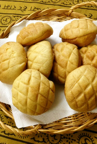 ヴィーガンメロンパン(卵・乳製品不使用)