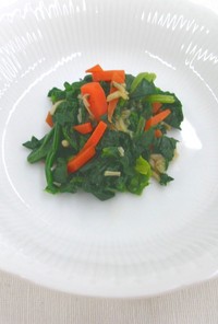 【離乳食後期】青菜とえのきの煮物