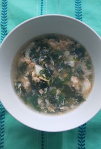 【使いきり】海苔と卵スープ
