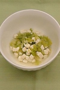 【離乳食中期】豆腐と白菜のだし煮