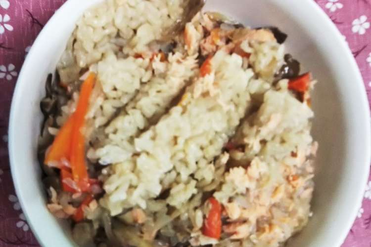 レトルトの炊き込みご飯を使った混ぜご飯 レシピ 作り方 By ちびちょびかばおママ クックパッド
