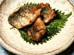 アジ揚げ・オイスターソースかけ