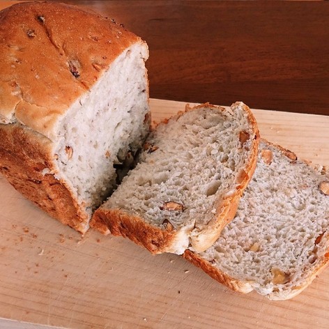 HB使用✩もち麦ご飯で食パン