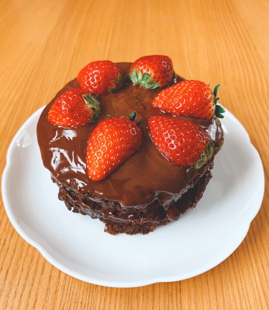 かみなりケーキ（チョコレートケーキ）の画像