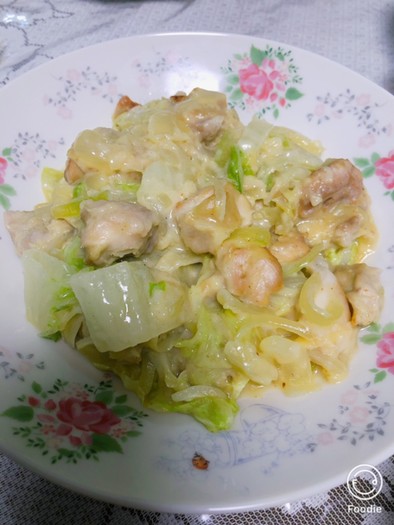 白菜とチキン簡単クリーム煮( ´ч` )の写真