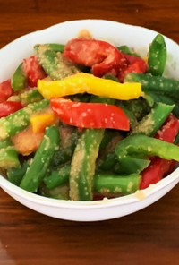 冷凍野菜と明太子の和物☆レンチン時短料理