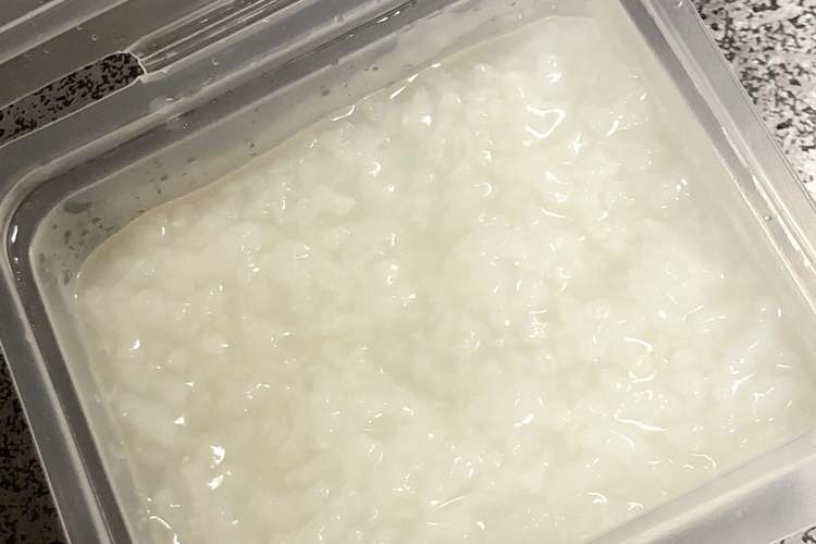 離乳食 7倍粥 鍋炊き レシピ 作り方 By れーな418 クックパッド 簡単おいしいみんなのレシピが360万品