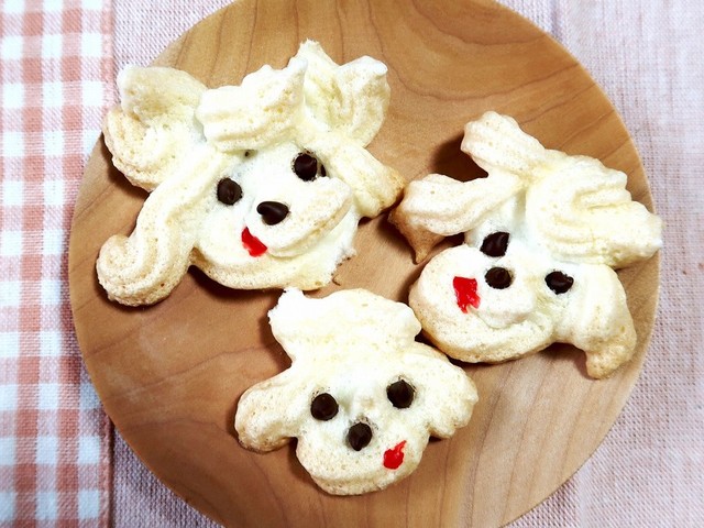 メレンゲ犬クッキー メレンゲスティック レシピ 作り方 By Kokubo クックパッド