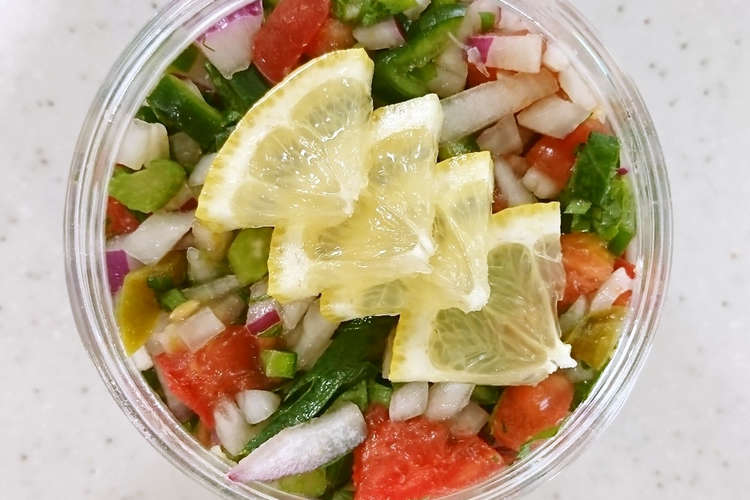 簡単 野菜たっぷり おうちでサルサソース レシピ 作り方 By Rhia クックパッド 簡単おいしいみんなのレシピが377万品