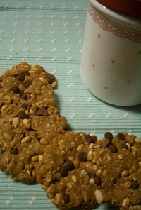 押麦と米粉でJAPONコーヒークッキー