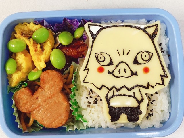 簡単 鬼滅の刃 伊之助 キャラ弁 レシピ 作り方 By Sato ママ クックパッド 簡単おいしいみんなのレシピが360万品