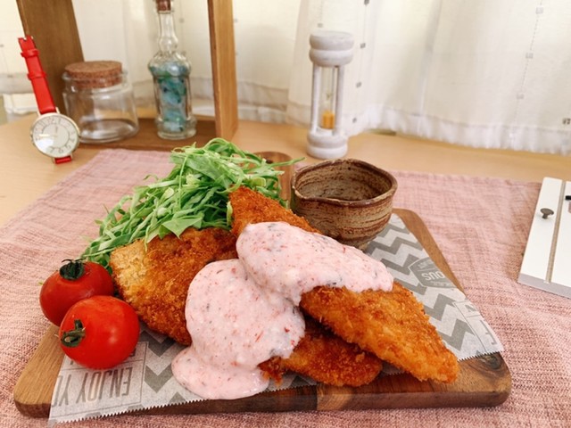 あぶらカレイのフライ 梅ヨーグルトソース レシピ 作り方 By りしゅり クックパッド 簡単おいしいみんなのレシピが353万品