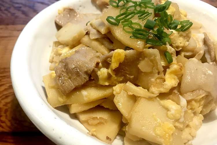 簡単 たけのこと豚バラのオイスター卵とじ レシピ 作り方 By けいこーひー クックパッド 簡単おいしいみんなのレシピが367万品