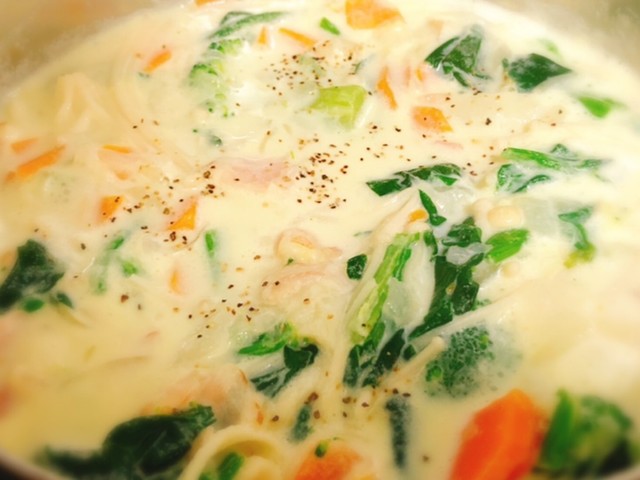 野菜たっぷり 豆乳スープでダイエット レシピ 作り方 By Ssshi クックパッド