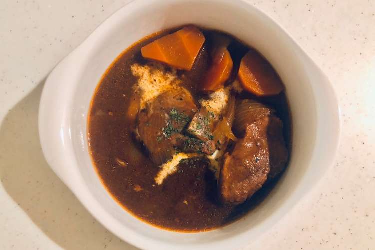 ビーフシチュー スロークッカー レシピ 作り方 By Mie00 クックパッド 簡単おいしいみんなのレシピが361万品