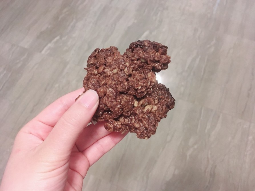 ヴィーガン栄養豊富チョコレートグラノーラの画像