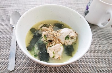 リピ簡単で体が喜ぶ簡単参鶏湯スープの写真