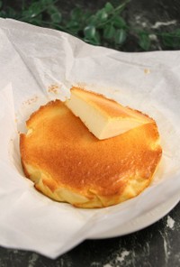 簡単！とろけるチーズ☆バスクチーズケーキ