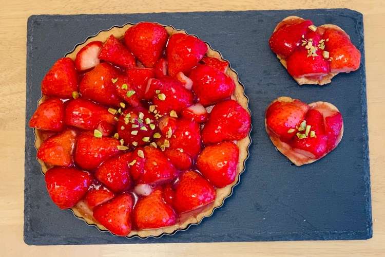 レアチーズケーキのいちごタルト レシピ 作り方 By M Ayano クックパッド
