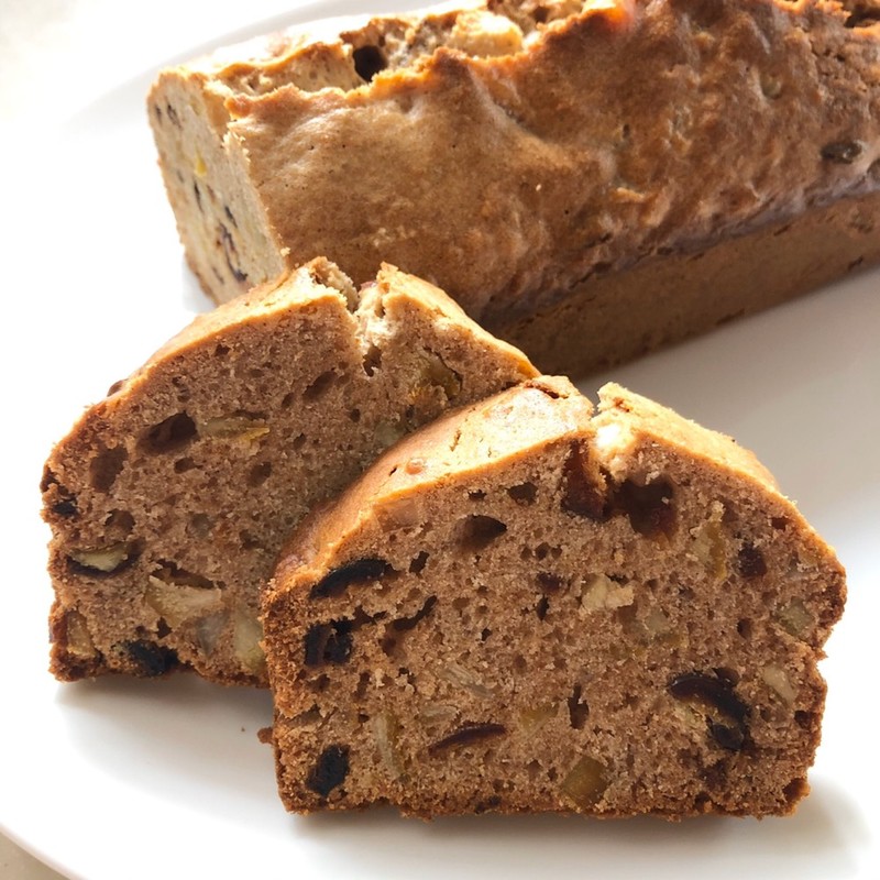 オレンジデーツナッツケーキのレシピ