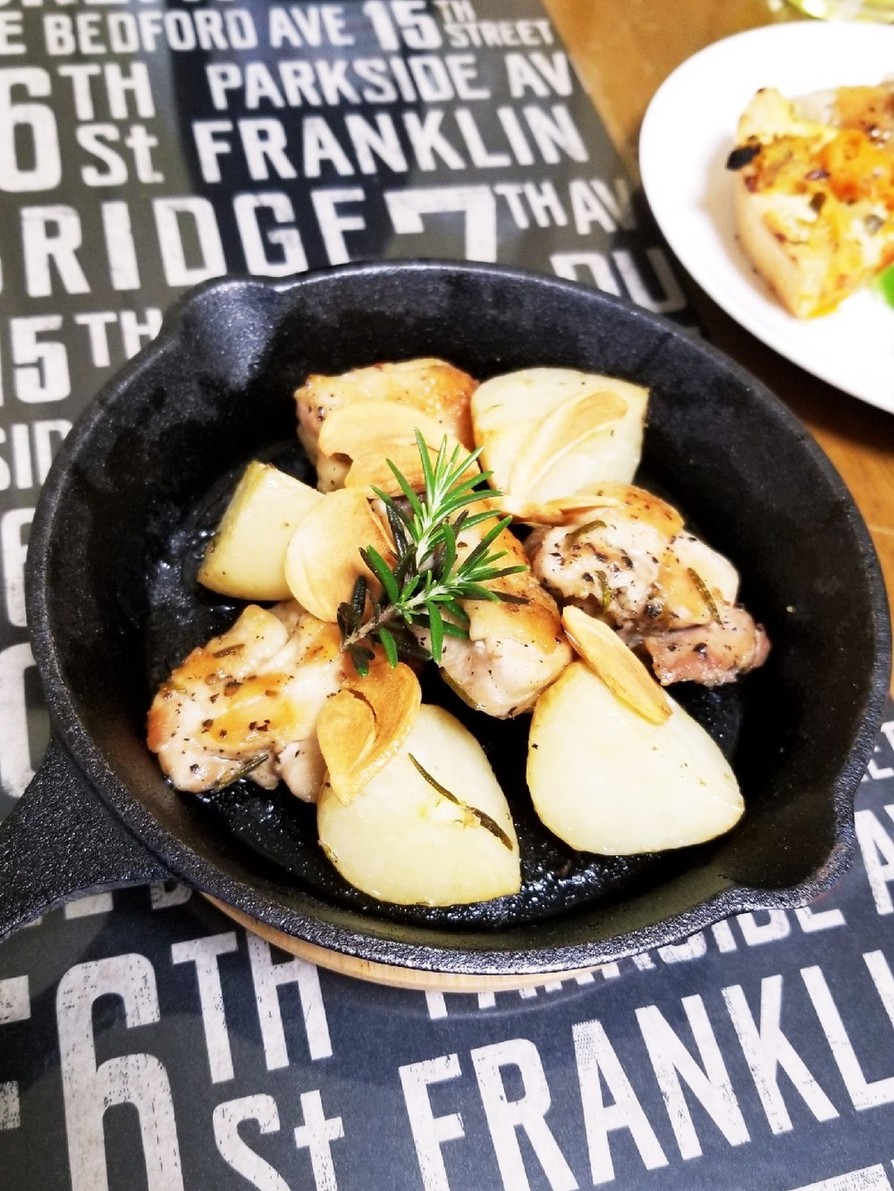 カリカリガーリックブレッドのレシピ