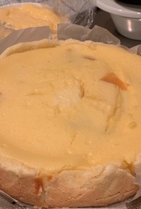 リンゴのチーズケーキタルトブリュレ