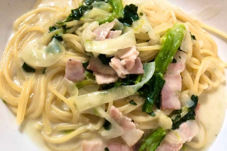 牛乳で作る簡単クリームスパゲティ レシピ 作り方 By ﾓﾓﾁﾊﾏ クックパッド 簡単おいしいみんなのレシピが352万品