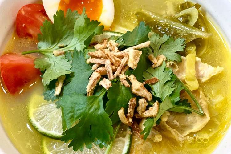 ソトアヤム インドネシア料理鶏のスープ レシピ 作り方 By 楽で美味い時短レシピ クックパッド 簡単おいしいみんなのレシピが352万品