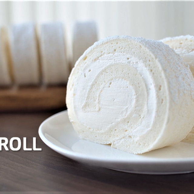 ホワイトロールケーキ スノーロールケーキ レシピ 作り方 By Wslb クックパッド 簡単おいしいみんなのレシピが350万品
