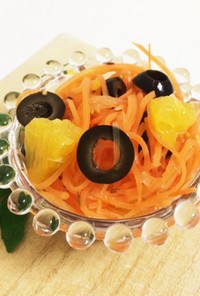 柑橘入りキャロットラペ