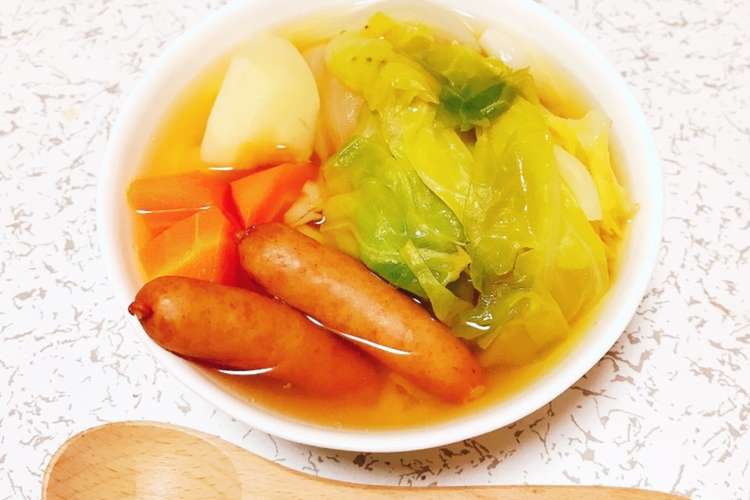 栄養満点 野菜たっぷり簡単ポトフ レシピ 作り方 By Miffy クックパッド 簡単おいしいみんなのレシピが366万品