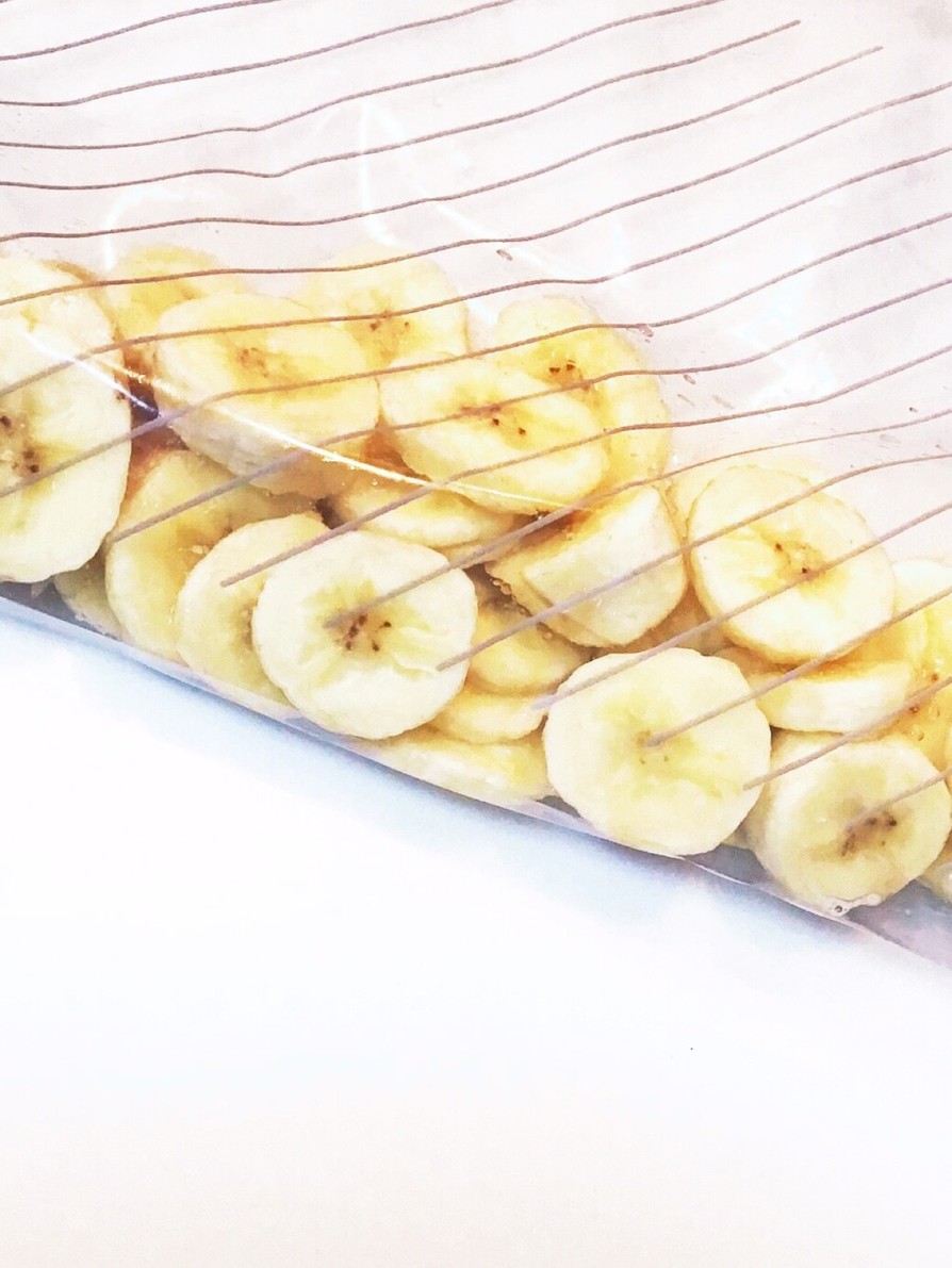 飾り付けにも便利！美味い長持ち冷凍バナナの画像