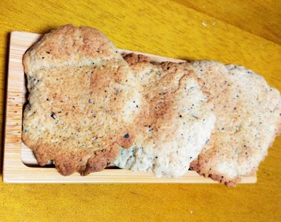 トースターで節約おやつクッキーの写真