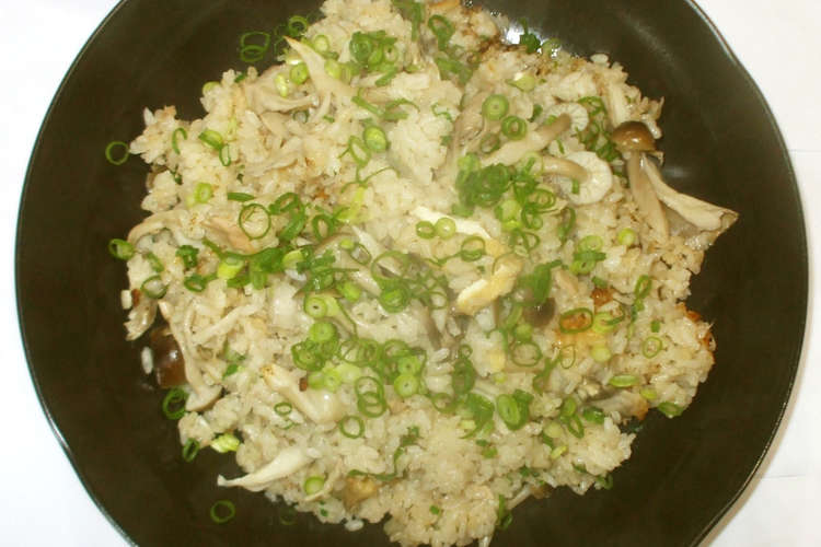 ツナ缶キノコ炊き込みご飯 簡単3合 レシピ 作り方 By 漢方薬のタカキ大林店 クックパッド 簡単おいしいみんなのレシピが351万品