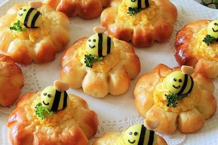 お花のたまごサラダパン イースターお花見 レシピ 作り方 By ｂiｂiすみれ クックパッド 簡単おいしいみんなのレシピが349万品