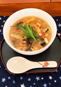 食物繊維でダイエット☆サンラータンスープ