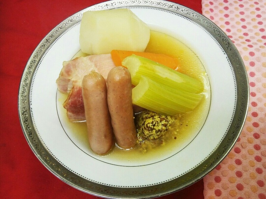 簡単‼ドイツ料理野菜スープ アイントプフの画像