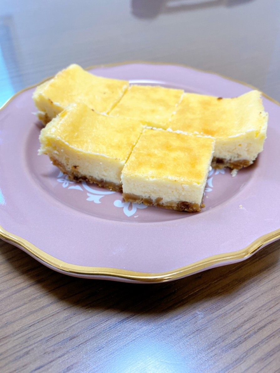 ☆グラタン皿で簡単チーズケーキ☆の画像