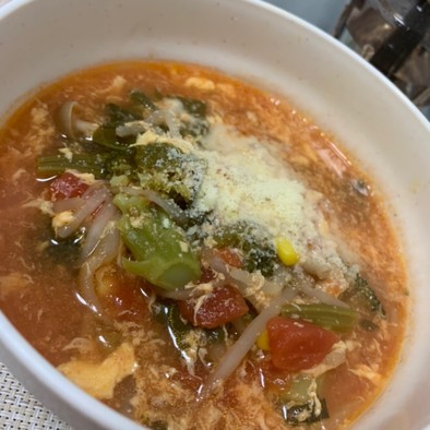 激ウマ10分でできる時短トマトスープ♡の写真